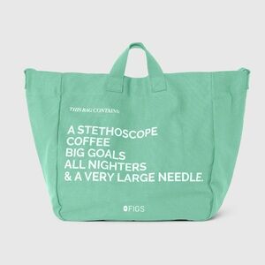 Figs Canvas A Very Large Needle Tote Bag - Thumbnail 2
